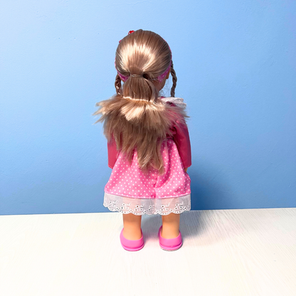 Кукла Радостина – пее, ходи и говори на български език