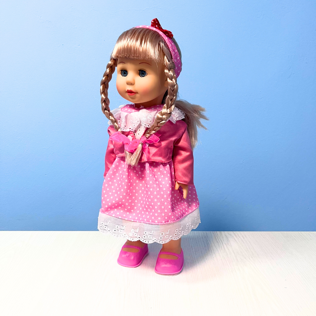 Кукла Радостина – пее, ходи и говори на български език