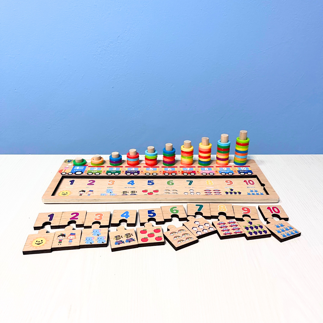 Дървен пъзел – Занимателна математика