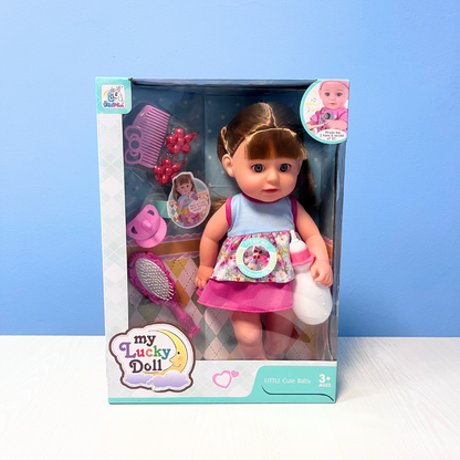 Кукла бебе с аксесоари My Lucky Doll